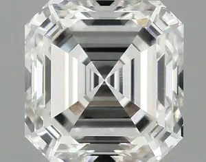 1.57 ct F VS1 Asscher