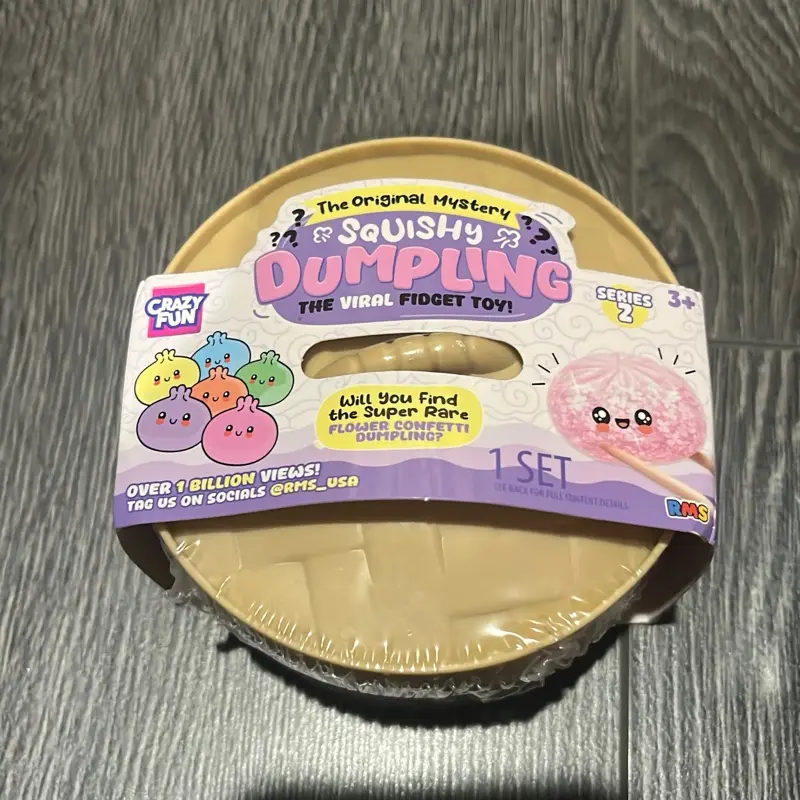 Crazy Fun RMS Mystery Dumpling What Color Will You Get? Stress Relief Toy