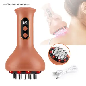 Portable Lymphatic Electric Massager, Cordless Electric Massager, 9 Adjustable Intensity Levels, Suitable for Legs, Arms, and Abdomen, Electric Body Massage Tool, Relaxation Aid