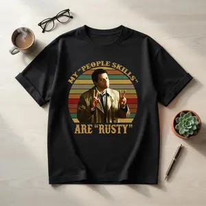 Castiel Supernatural My People Skills Are Rusty T-Shirt, Supernatural Winchesters Tee, Winchester Brothers Shirt