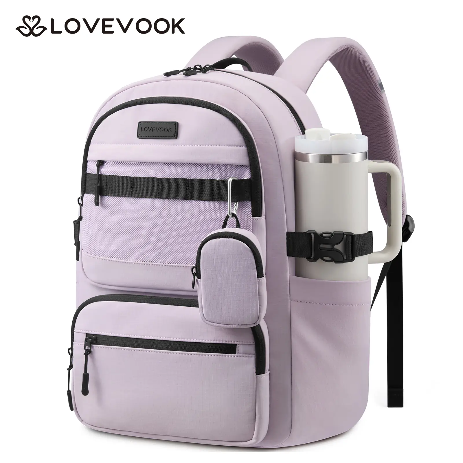 Light Purple - Black