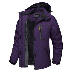 Cavva Women's Waterproof Ski Jacket Hooded Fleece Lined Warm Winter Jacket Snow Coat Mountain Windproof Rain Windbreaker