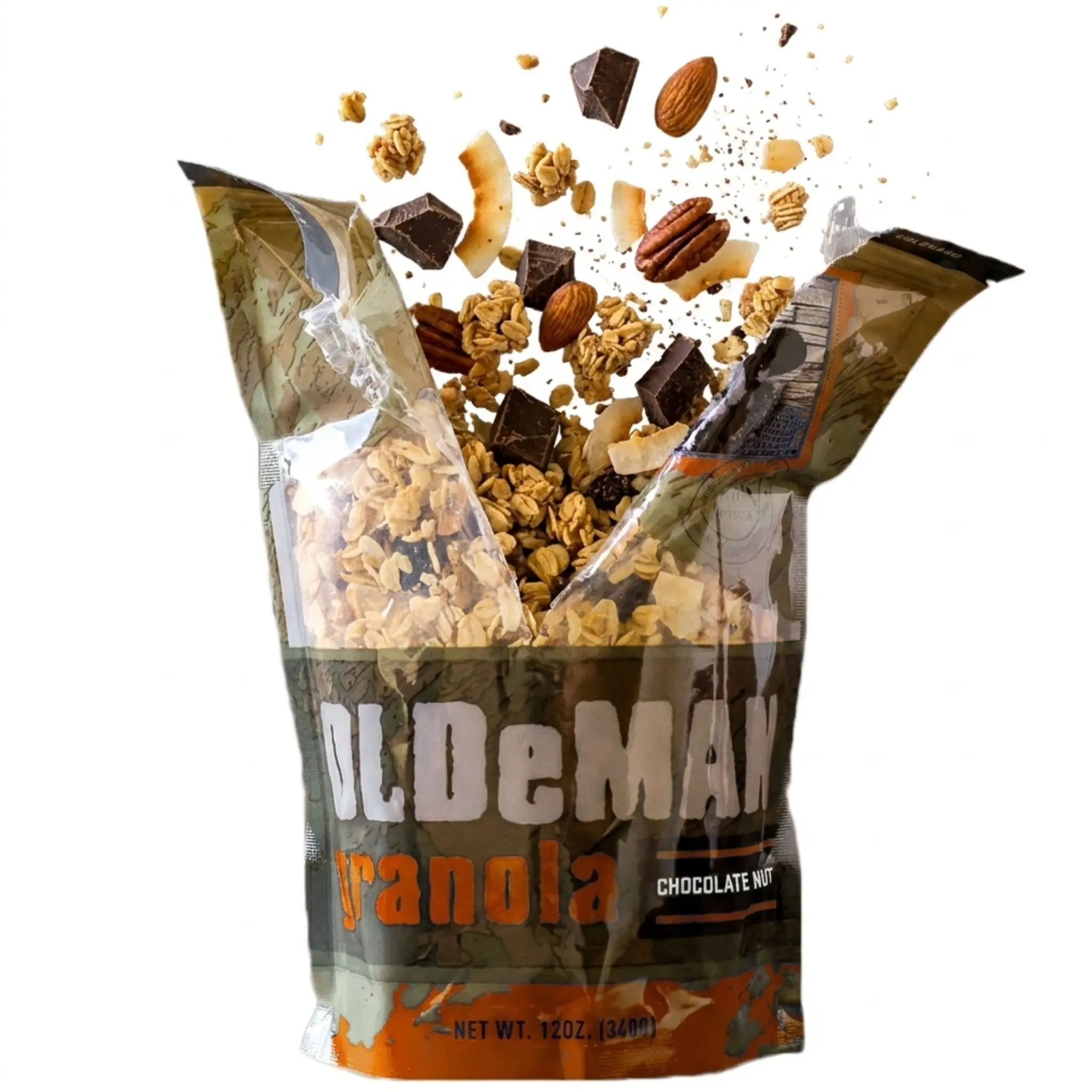 12 oz. Chocolate Nut Granola Naturally Gluten-Free, Non GMO
