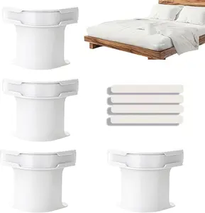 4pack Bed Sheet Holder with Locking Clips,Durable Bedding Accessories Corner Fitted for Standard Mattress SizesLock Sheet Holders Keep Sheets Tight | Heavy Duty Bed Sheet Corner Fixing Device | New Year's gift, Valentine's Day gift heavy duty