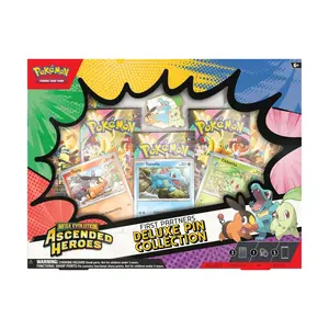 Pokemon TCG Ascended Heroes Deluxe Pin Collection (BUY 6 FOR SEALED CASE)