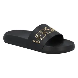 Pre-owned Versace Men's Rubber Pool Slides by Rebag
