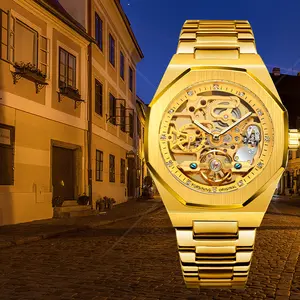 Men's Watch Stainless Steel Strap Round Dial Box Chronograph Waterproof Luminous with Box Chronograph - New in Autumn, Ideal for Daily Use Luxury Designer