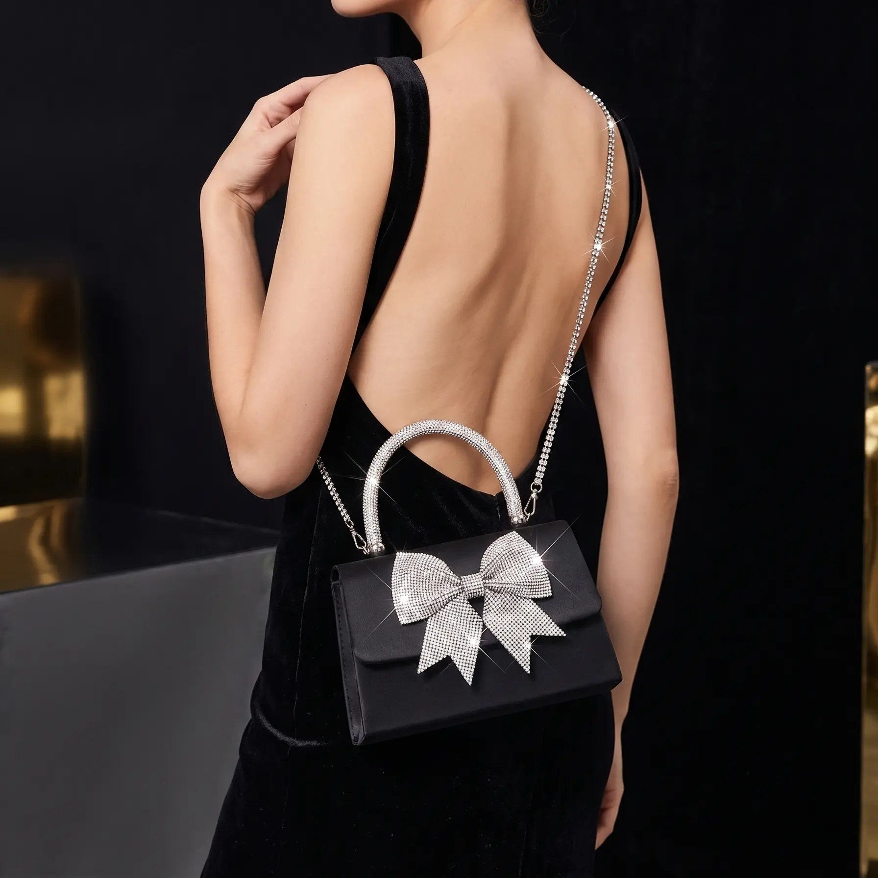 Purses for Women 2026 Trending Rhinestone Bow Evening Clutch Bag for Wedding Party Luxury Satin Crossbody Bag Prom Bridal Purse - TikTok Shop Purses for Women 2026 Trending Rhinestone Bow Evening Clutch Bag for Wedding Party Luxury Satin Crossbody Bag Prom Bridal Purse - TikTok Shop