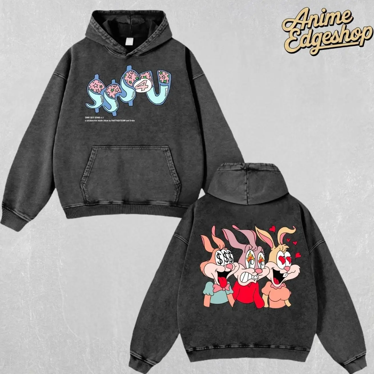 (400G) Some Sexy Songs 4 U DRAKE/PARTYNEXTDOOR Washed Hoodie, Unisex Graphics TeeRap Shirt, Rapper Rap Tee, Hiphop Shirt, Music Tour Merch Gift for Him Gift For Her, Vintage Y2K Hoodie Sweatshirt Clothes, Halloween gift  Z4M