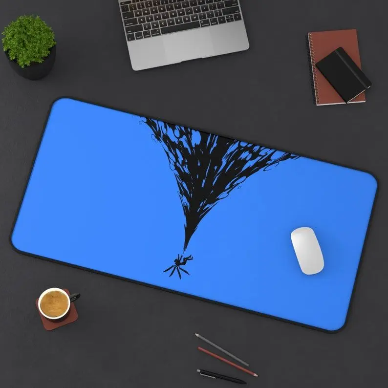 ULTRAKILL - Hell Bent Desk Mat   - Anti-Slip Base - Stitched Edges - High accuracy clicks - High Quality Material