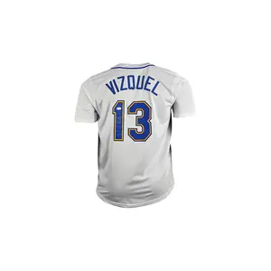Omar Vizquel Autographed Seattle White Baseball Jersey (JSA)