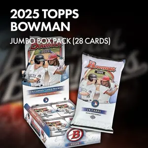 2025 bowman jumbo box pack (1 pack)