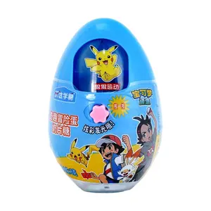 LEDXUETANG Pokemon Adventure Egg Milk Tablets Candy 8g - Fun Snack for Kids & Fans