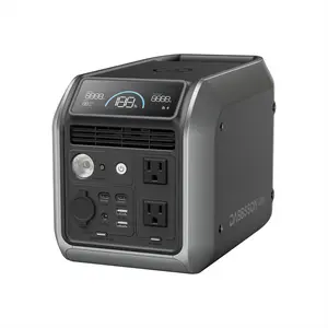 Dabbsson 768Wh Portable Power Station 600L 900W Max AC Output with Optional Solar Panels LiFePO4 Battery Solar Generator for Emergency Backup Power Offgrid Living Outdoor Camping Home Use RV