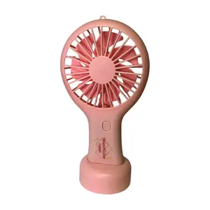 PMG Beauty Fan - Pink Handheld Fan with Unique Design & Branding - Stylish Accessory for Personal Use - US Market - USB Protection