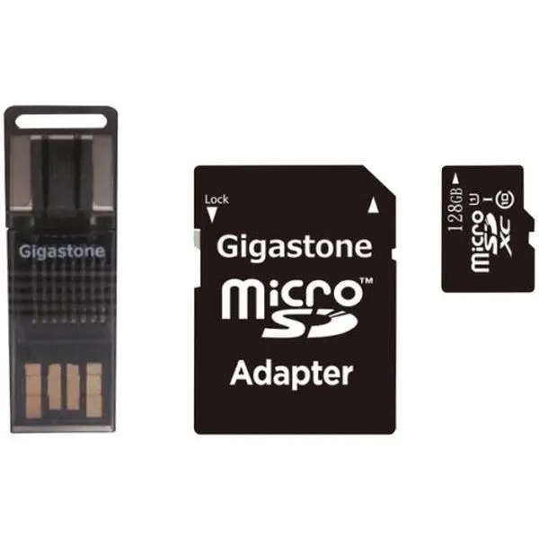 Gigastone GS-4IN1600X128GB-R 128GB Micro SD Card PRM 4