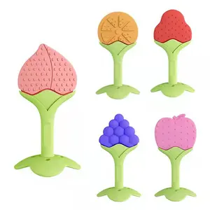 Baby Teether Toy, Easy to Hold Teething Toys for Babies 3-24 Months, Teething Relief Infant & Toddler, Ideal Baby Gift