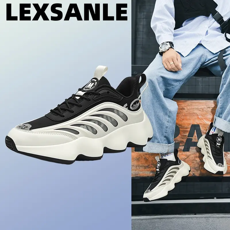 LEXSANLE Basketball Shoes for Men Tennis Walking Fashion Sneakers Breathable NonSlip Gym Sports Work Trainers Perfect for Students and Qutdoor SportRunner Closed Sports Shoes Walking Shoes CasualTraining Footwear Athletic Outdoor fun