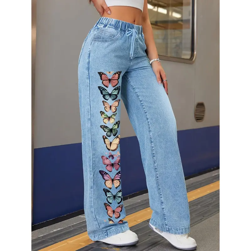 SKY デニム sky skull jeans - TikTok Shop