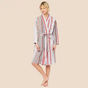 Silver Lake Luxe Pima Kimono Robe