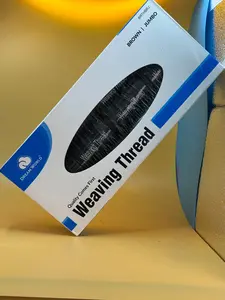 Dream World Dream Weaving Thread Jumbo Brown - Professional Quality Hair Extensions & Weaves for Stylists & Home Use
