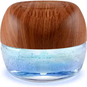 Water-Based Purifier Air Washer, Air Revitalizer & Freshener, Air Fresher with 7 LED Color Changing Light for Rooms (DarkYellow)