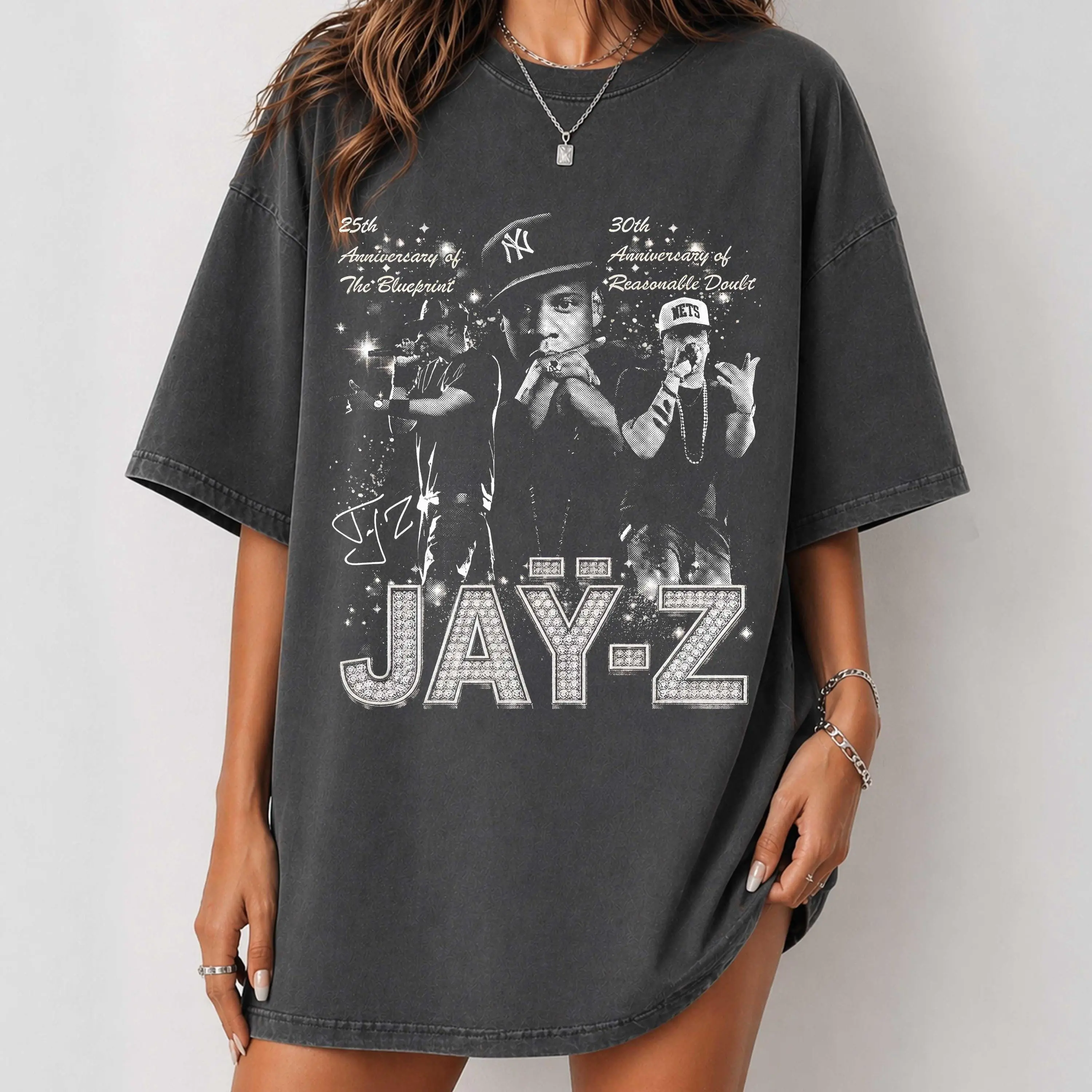 Comfort Colors Jay-Z 30th Anniversary Tour T-Shirt