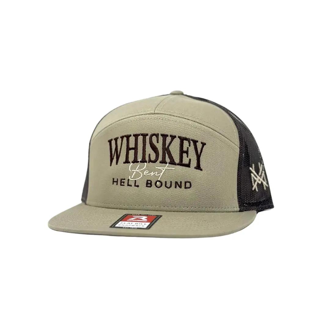 7 Panel Khaki/Coffee