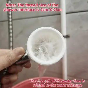 New Bathroom Shower Head for Men, Solo Bathing Exclusive, Water Flow Touch, Ring Spray Design, Men's Dedicated Shower Faucet