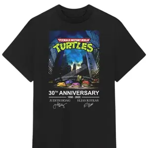 Teenage Mutant Ninja Turtles 30th Anniversary 1990-2020 Shirt, TMNT 30th Anniversary Tee, Ninja Turtles Retro Shirt, TMNT Fan Shirt, 1990-2020 Turtles Shirt