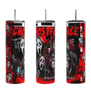Ghost Face Tumbler