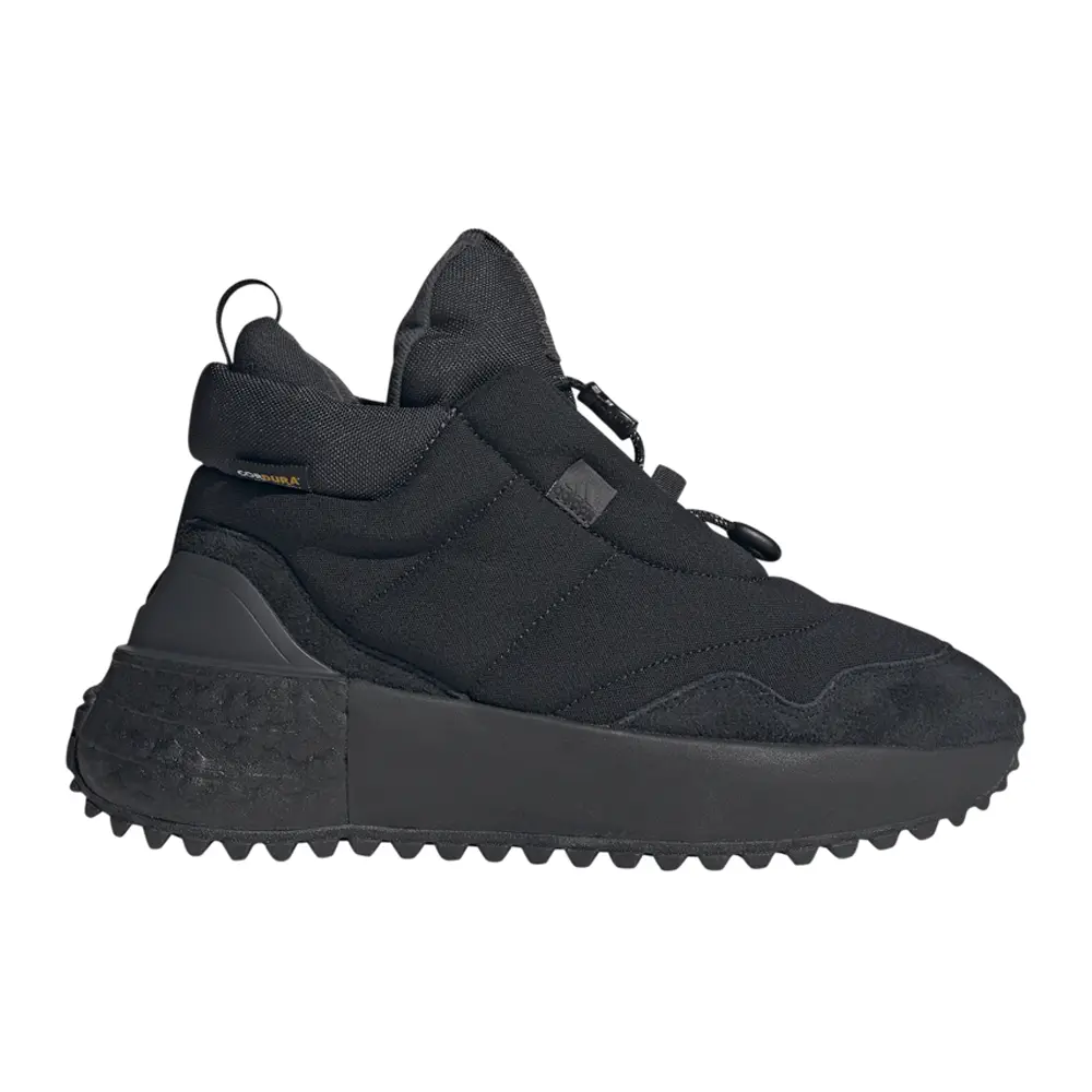 adidas Womens X_Plr Boost Puffer Slip On Sneakers Shoes Casual - Black