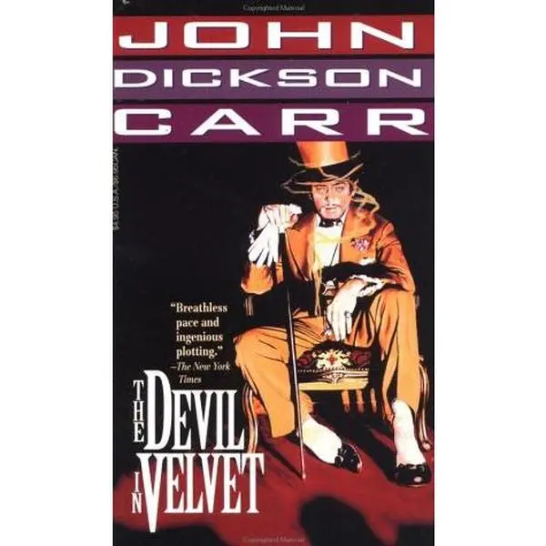 USED-The Devil in Velvet by John Dickson Carr (Paperback)