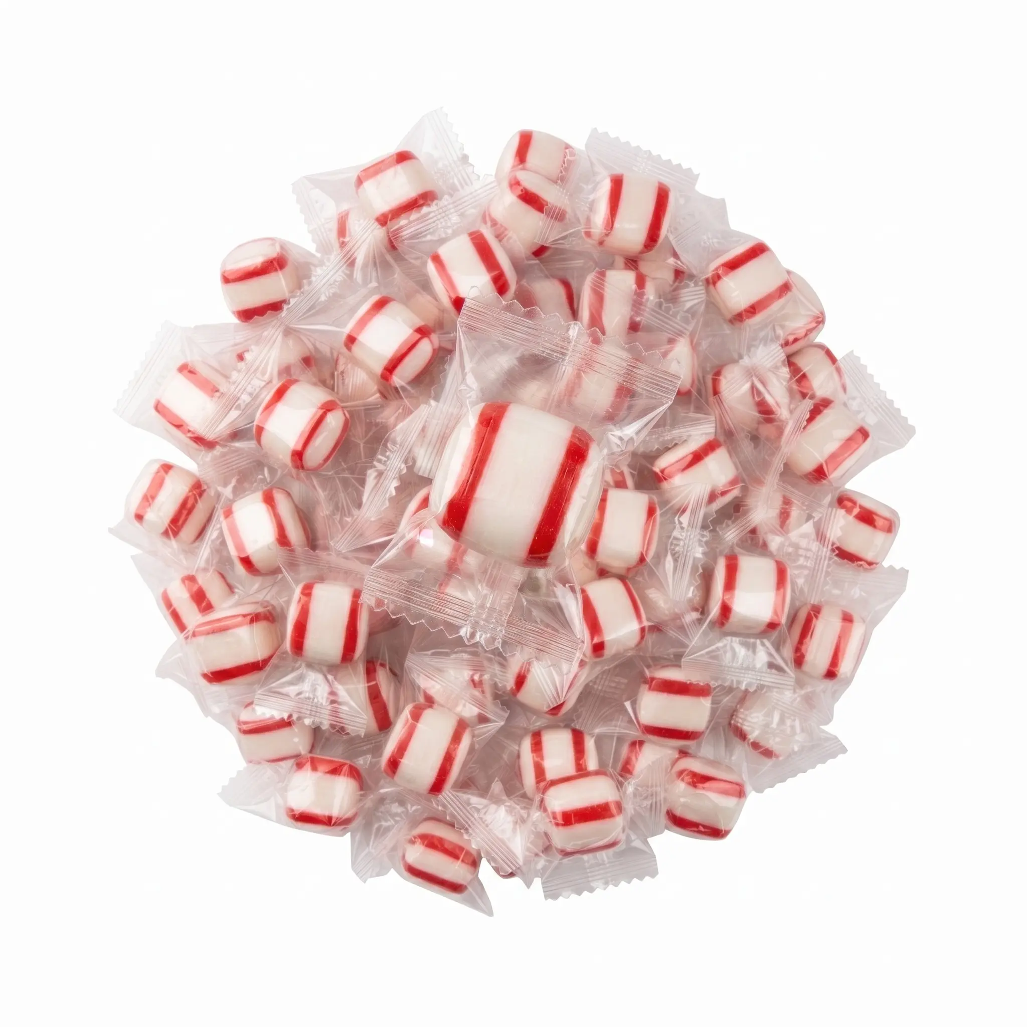 Soft Peppermint Puffs Candy Refreshing Melt Away Individually Wrapped Mints