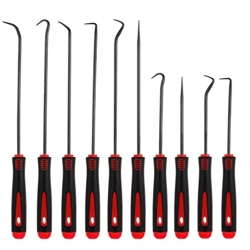 Precision Car Oil Seal Screwdriver Set O-Ring Gasket Puller Removal Tool Hook Durable Tools for Car Oil Seal Screwdriver Set Repair Manual Toolkit Multipurpose Screwdriver Screwdriver Combo