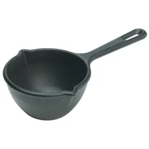 Lodge LMP3 14-Ounce Pre-Seasoned Cast-Iron Melting Pot