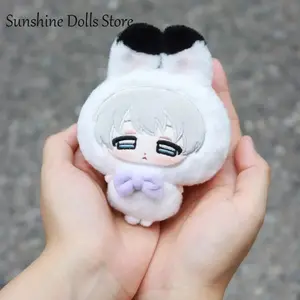 Anime Love and Deepspace Xavier Cartoon Plush Stuffed Doll Body Cosplay 10cm Game Plushie  Toys Dolls Pendant Keychain Gift