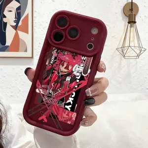 Alastor Hazbin Hotel Season 2 Phone Case for iPhone 17/16/15/14/13/12/11 Xs Pro Max Plus AIR Cases for Samsung S25/S23/S24/S22/S21/NOTE20/A54/A53/A52/A36/A35/A34/A33/A17/A16/PLUS/ULTRA/FE Soft Shockproof Protective Shell Charlie  Lucifer Morningstar cover