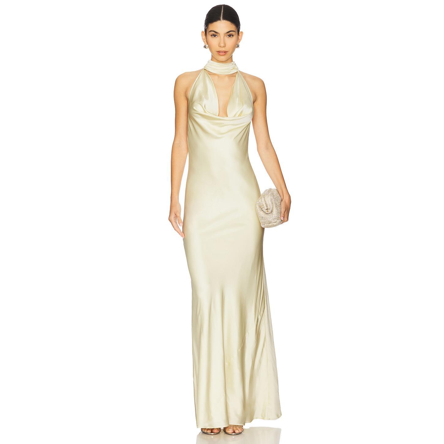 Stone Cold Fox x REVOLVE Amelia Gown in Cherry Red