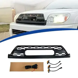 Pro Style Front Grille | Toyo  4-R-U-N-N-E-R 2003-2005 front grille +led + letters