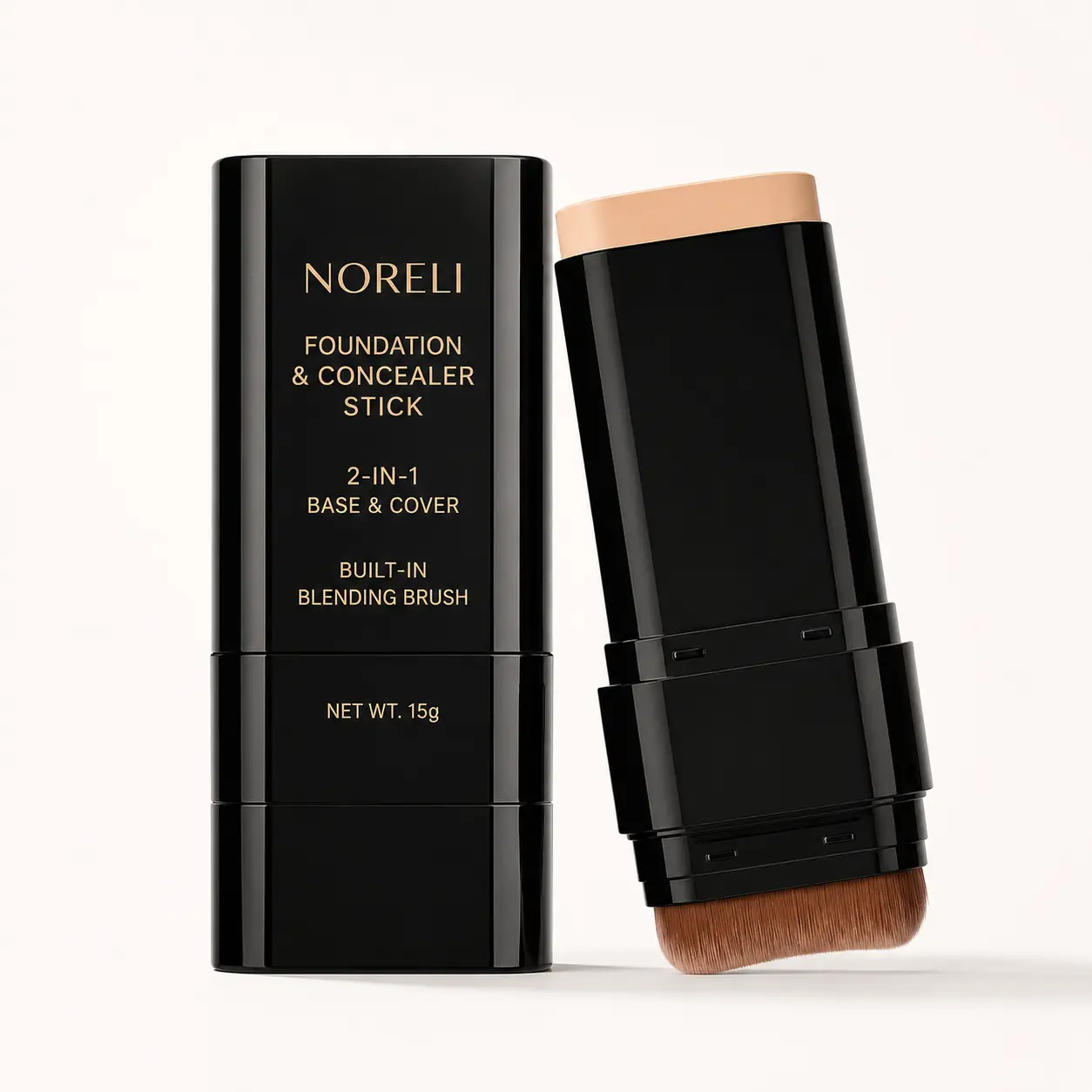5-color Dual - Ended Eraser Foundation Stick -Multi - UseConcealer & Highlighter for Acne Marks, Nose ContourFlawless Makeup Finish Versatile Cosmetic Tool, daily gift