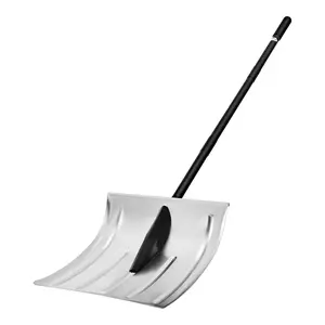 VEVOR Snow Shovel for Driveway, Summervibes,Summervibes, 16 in Wide Aluminum Alloy Snow Shovel, Non Slip Grip, Large Capacity Snowplow Shovels, Detachable & Lightweight Snows Removal Tool for Garden Car Camping Outdoors