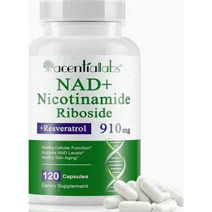 NIFEISHI NAD Supplement, Nicotinamide Riboside, NAD 910MG Liposomal Supplements for Women & Men, NAD+ Supplement for Anti Aging and Cell Regeneration -120 Capsules