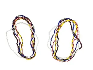 IBEYIS Collares Fino Jimaguas IBEYIS Necklace Ibejis Santeria Santo Osha Ifa Yemaja Shango Plastic Beaded Necklace