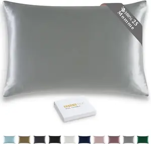 ZIMASILK 25 Momme Pillowcase-100% Mulberry Silk and Beneficial for Hair and Skin - Soft and Smooth - cooling