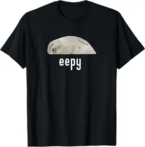 Casual Cotton shortsleeve tees Eepy Seal, Silly Sleepy Seal Meme T-Shirt