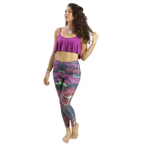 Astrolabe fire agate yoga leggings
