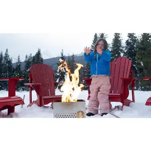 LavaBox- The Hekla: 304 Stainless Steel LavaBox with Dual-Burner