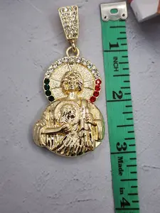 saint jude pendant gold plated NO CHAIN