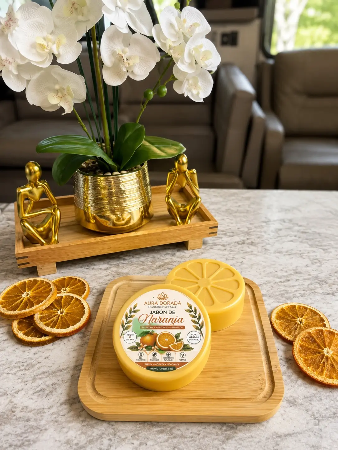 Aura Dorada Orange Soap